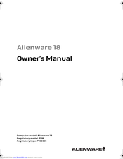 Dell XPS 18 Owner's Manual