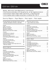 Oki C531dn Material Safety Data Sheet