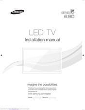 Samsung HG46NB690 Installation Manual