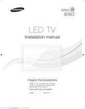 Samsung HG46NB890XFXZA Installation Manual