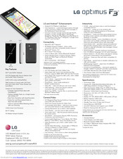 LG MS659 Specifications