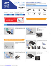 Samsung UN60F7450AF Quick Start Manual