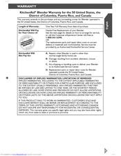 KitchenAid KSB540OB Manual