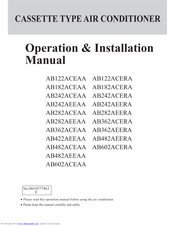 Haier AB482AEEAA Operation Manual
