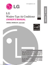 LG LW2511ER Owner's Manual