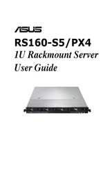 Asus RS160-S5/PX4 User Manual