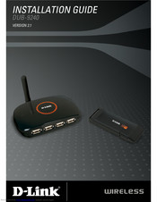 D-Link DUB-9240 - UWB Wireless USB Installation Manual