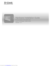 D-Link DXS-3600-EM-4QXS Hardware Installation Manual
