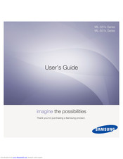 Samsung ML-6512ND SERIES User Manual