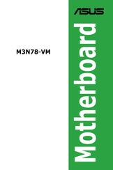 Asus M3N78 PRO - Motherboard - ATX User Manual
