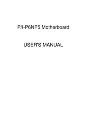 Asus P I-P6NP5 User Manual
