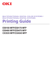 Oki ES9160 MFP Printing Manual