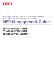 Oki CX4545 MFP Management Manual