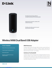 D-Link DWA-162 Specifications