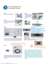 D-Link ANT24-0400 Installation Manual