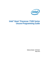 Intel BX80571E7500 - Core 2 Duo 2.93 GHz Processor Programming Manual