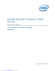 Intel Xeon X3350 Specification