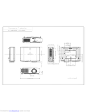 Panasonic PT-AE8000 Manual