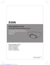 D-Link DCS 6210 Quick Installation Manual