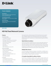 D-Link DCS-3010 Specifications