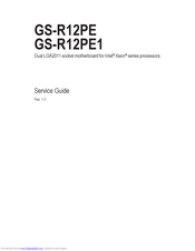Gigabyte GS-R12PE Service Manual