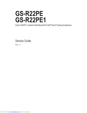 Gigabyte GS-R22PE1 Service Manual