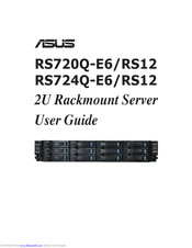 Asus RS720Q-E6/RS12 User Manual