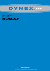 Dynex DX-60D260A13 User Manual
