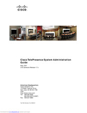 Cisco CTS 1000 - TelePresence System 1000 Video Conferencing Administration Manual