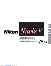 Nikon Nuvis S - Point & Shoot Instruction Manual