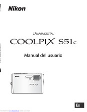 Nikon CoolPix S51c User Manual