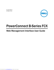 Dell PowerConnect B-FCX User Manual