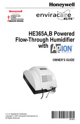 Honeywell HE365VPIAQ - Furnace Humidifier Fan 4200 VisionPro Owner's Manual