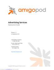 Amigopod PowerConnect W Clearpass 100 Software Deployment Manual