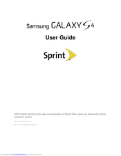 Samsung Sprint Galaxy S4 User Manual
