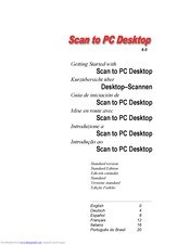 Xerox Scan to PC Desktop 6.0 Getting Started Manual