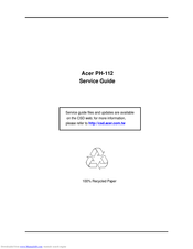 Acer PH112 Service Manual