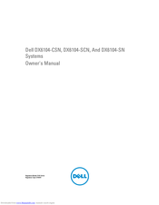 Dell PowerVault DX6104-SCN Owner's Manual