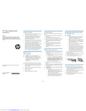 Hp MSA 2040 Replacement Instructions