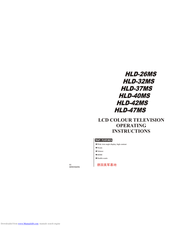 Haier HLD-26MS User Manual