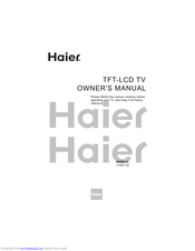 Haier L32B1120a User Manual