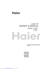 Haier L42S9 Owner's Manual