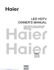 Haier LE46C1380 Owner's Manual