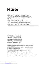 Haier LED40T3 User Manual