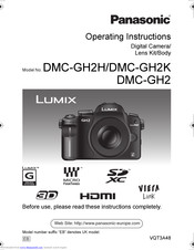 Panasonic DMC-GH2S Operating Instructions Manual