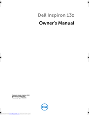Dell Inspiron 13Z 5323 Owner's Manual