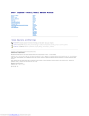 Dell Inspiron M301Z Service Manual