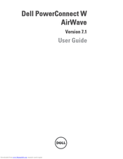 Dell PowerConnect W-Airwave User Manual