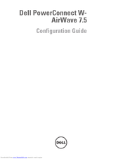 Dell PowerConnect W-AirWave 7.5 Configuration Manual