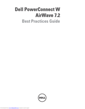 Dell PowerConnect W AirWave 7.2 Manual
